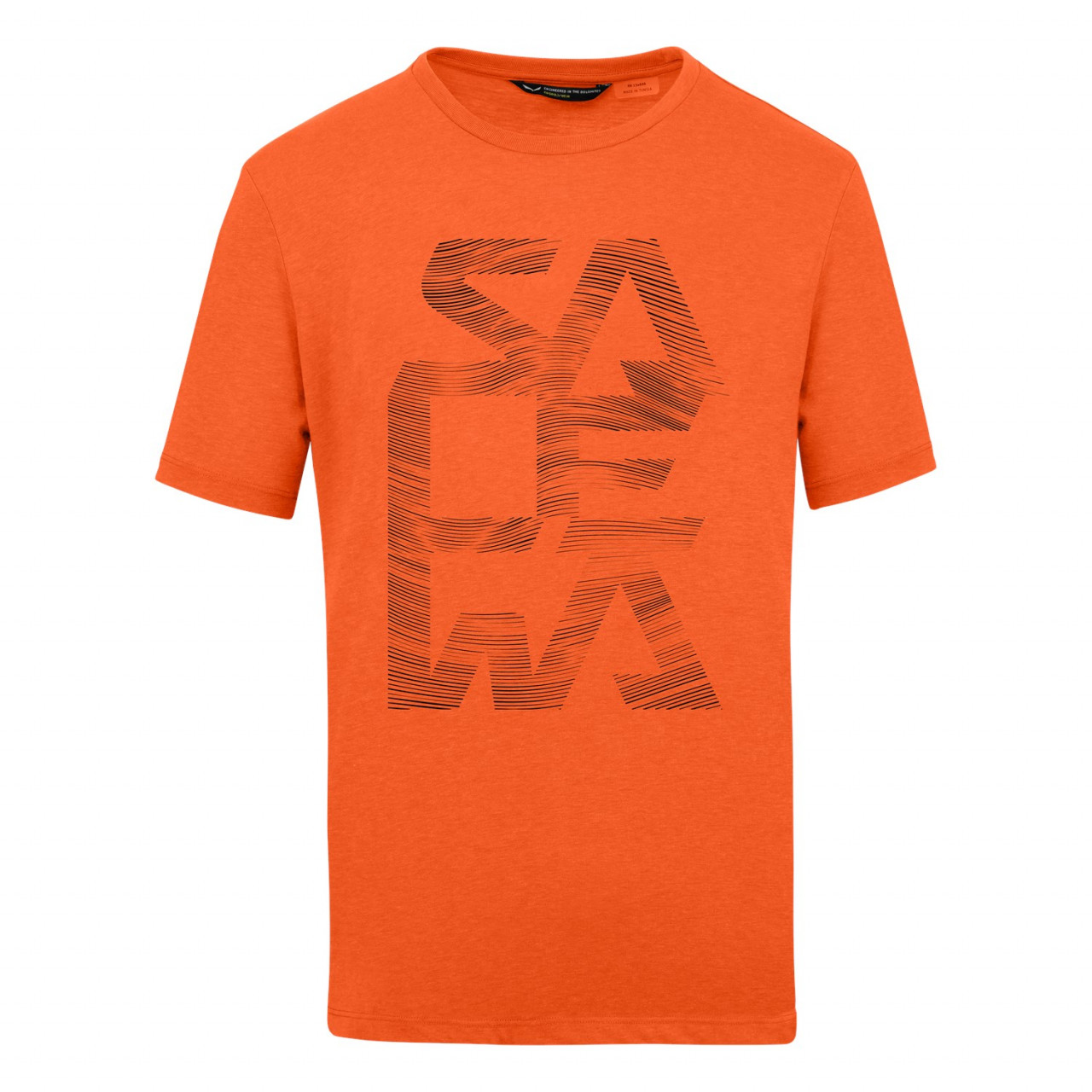 Salewa Print Dry T-Shirts ανδρικα πορτοκαλι/κοκκινα πορτοκαλι Greece FT5069271